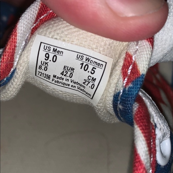 Vans Size 9 (AMERICAN FLAG/RARE) - Picture 3 of 4